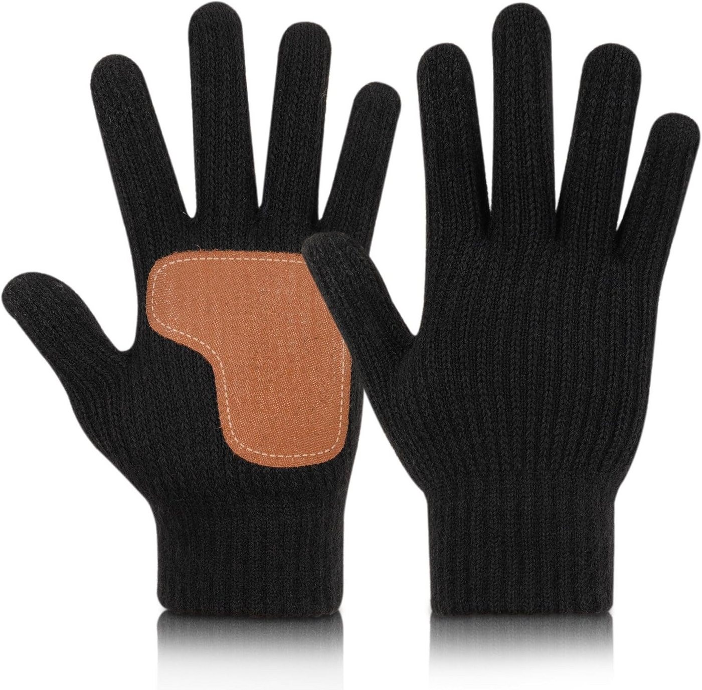 Coonoor Strickhandschuhe Winter-Strickhandschuhe, rutschfeste Touchscreen-Handschuhe von Coonoor