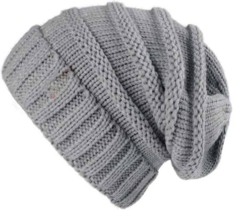 Coonoor Strickmütze Damen Slouch Beanie Mütze Street Style Grobstrick Wintermützen von Coonoor