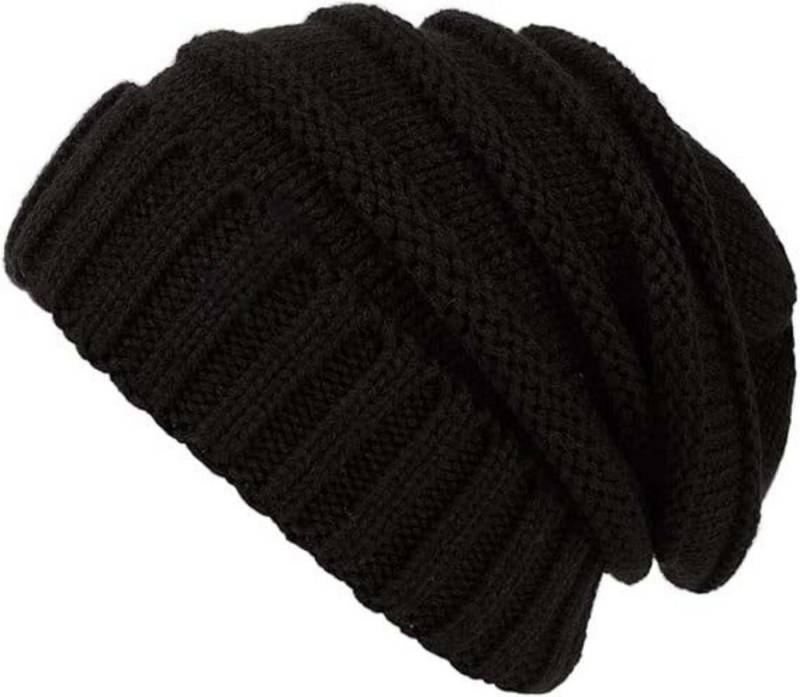 Coonoor Strickmütze Damen Slouch Beanie Mütze Street Style Grobstrick Wintermützen von Coonoor