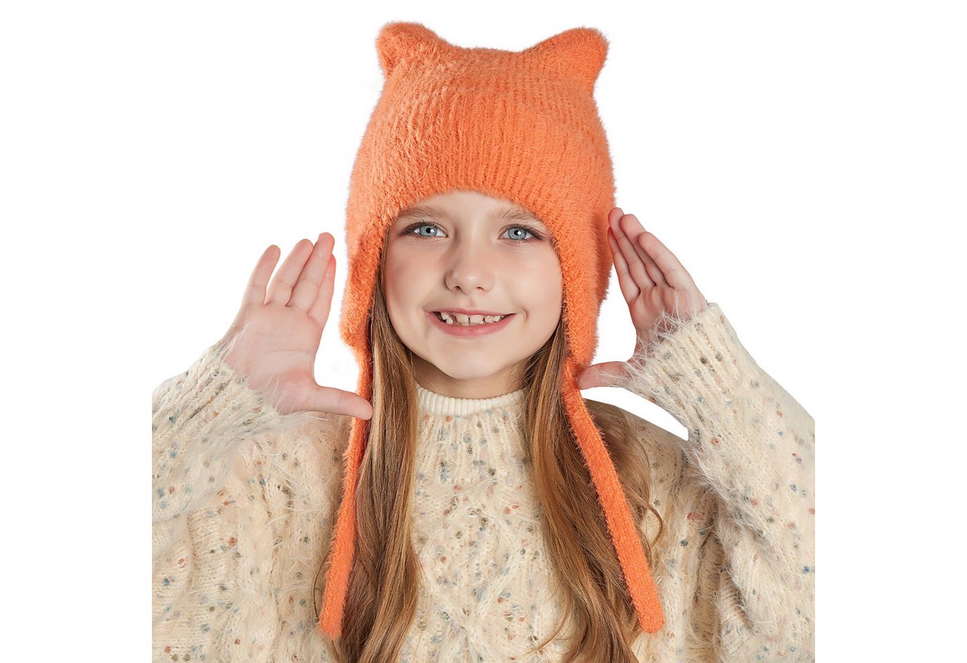 Coonoor Strickmütze Unisex Kinder Wintermütze Katzenohren mütze Warm Niedlich Strickmütze Winterliche Weihnachtsgeschenke für Kinder Coonoor Strickmütze Unisex Kinder Wintermütze Katzenohren mütze Warm Niedlich Strickmütze Winterliche Weihnachtsgeschenke für Kinder von Coonoor