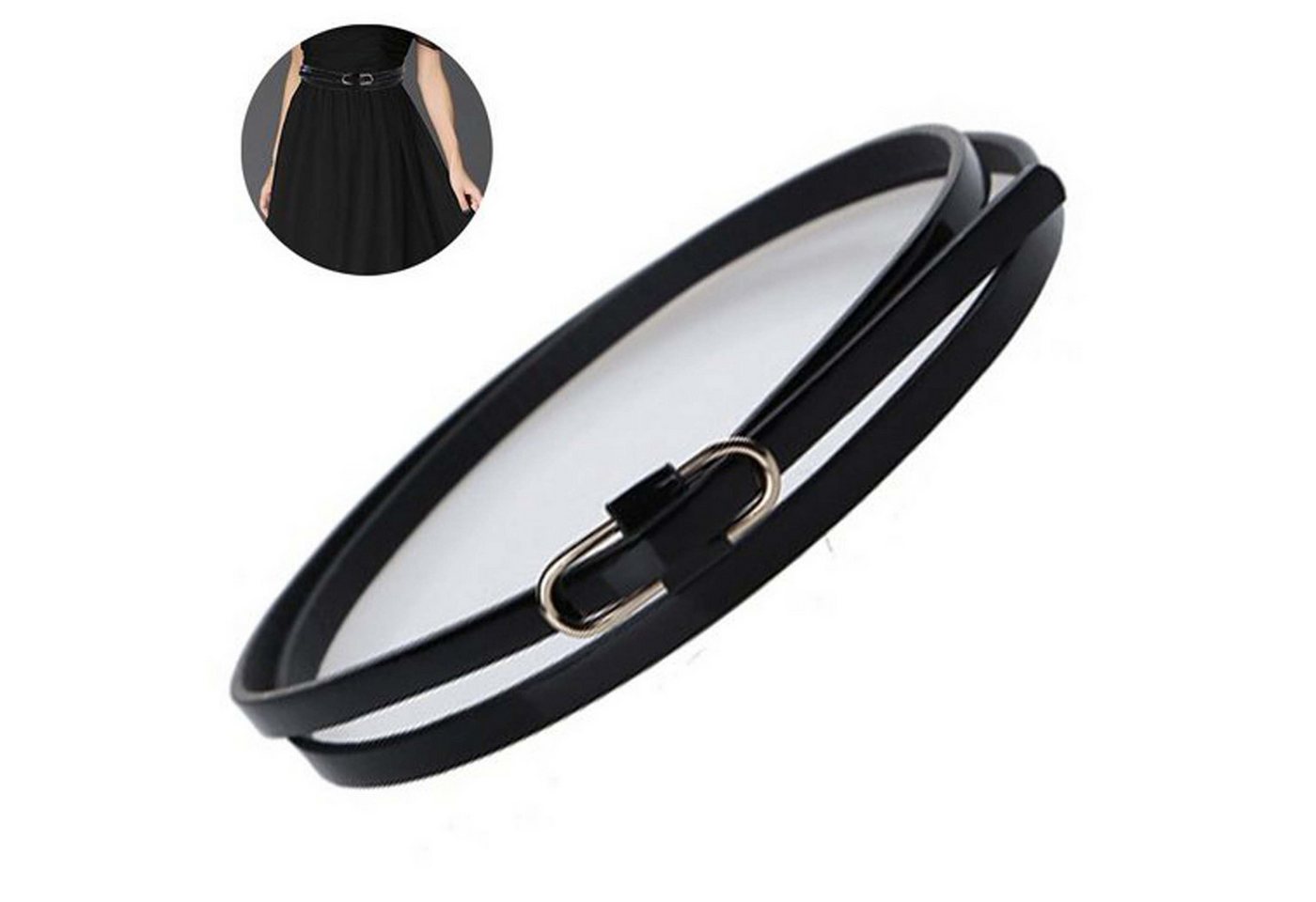 Coonoor Taillengürtel Schmaler Taillengürtel für Damen gürtel Verstellbarer Dünner Gürtel von Coonoor