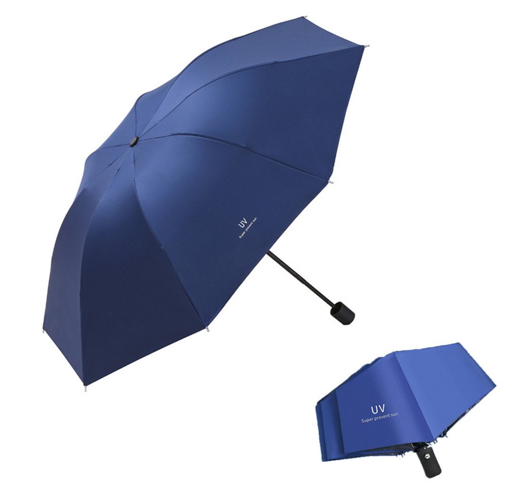 Coonoor Taschenregenschirm Kompakter Reise-Regenschirm, langlebig, winddicht, tragbar, mit starken Rippen, automatisches Öffnen/Schließen von Coonoor