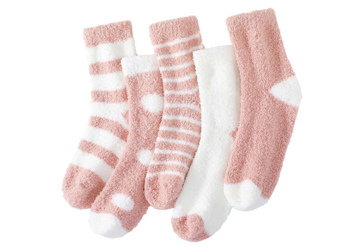 Coonoor Thermosocken 5 Paar Damen Wollsocken, Winter Warme Socken,Dicke Stricksocken 34-40 von Coonoor