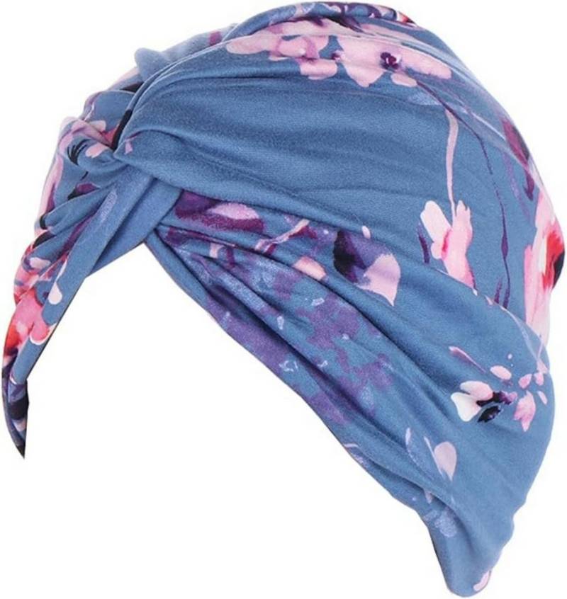 Coonoor Turbanmütze Afrikanischer Damen Geflecht Kopfbedeckung Kopftücher Chemo Kappe (1-St) von Coonoor