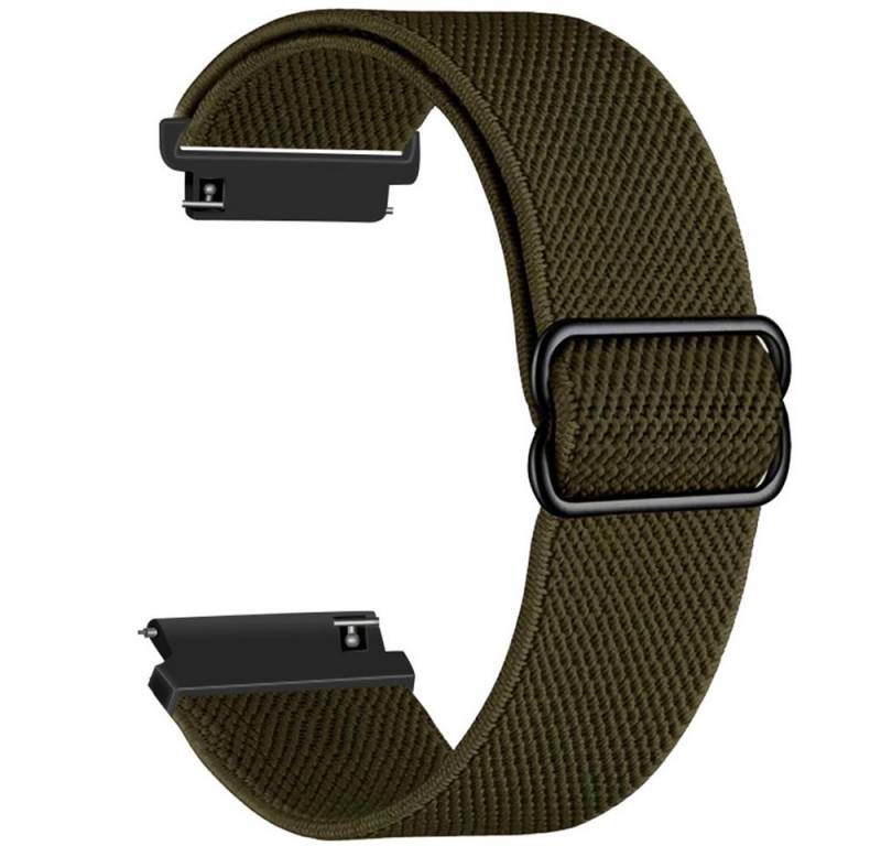 Coonoor Uhrenarmband 20mm Smartwatch-Armband Nylon Silikon Ersatzarmband Universal von Coonoor