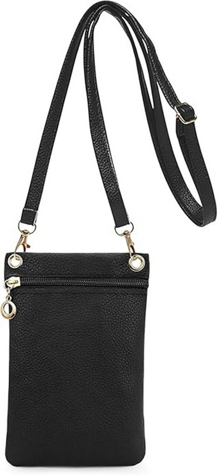 Coonoor Umhängetasche Damen Litschi Muster Handytasche von Coonoor