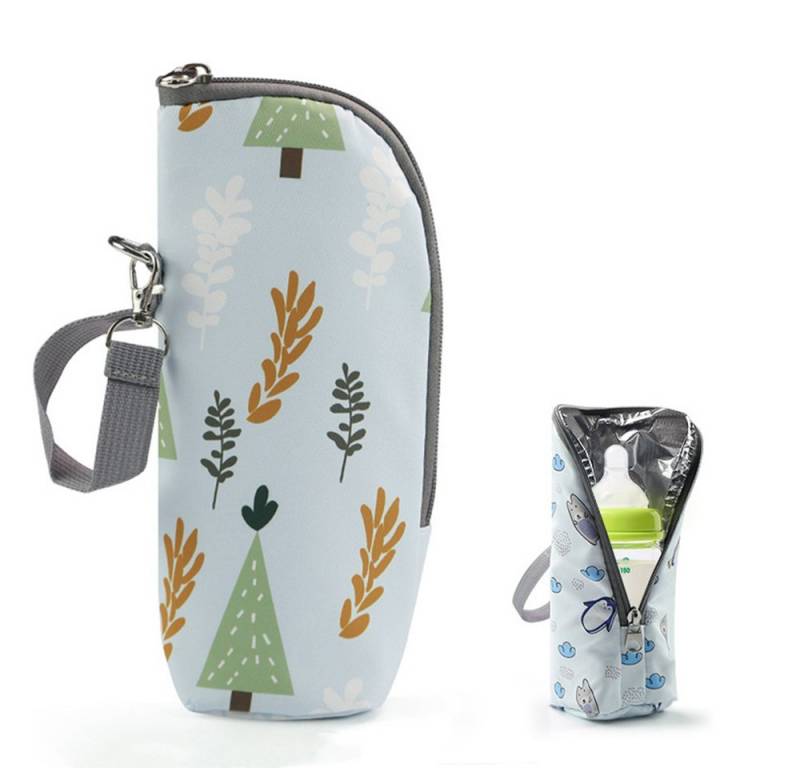 Coonoor Wickeltasche Baby Flaschen Isolierbeutel Tragbare Isoliertasche für Milchflaschen von Coonoor
