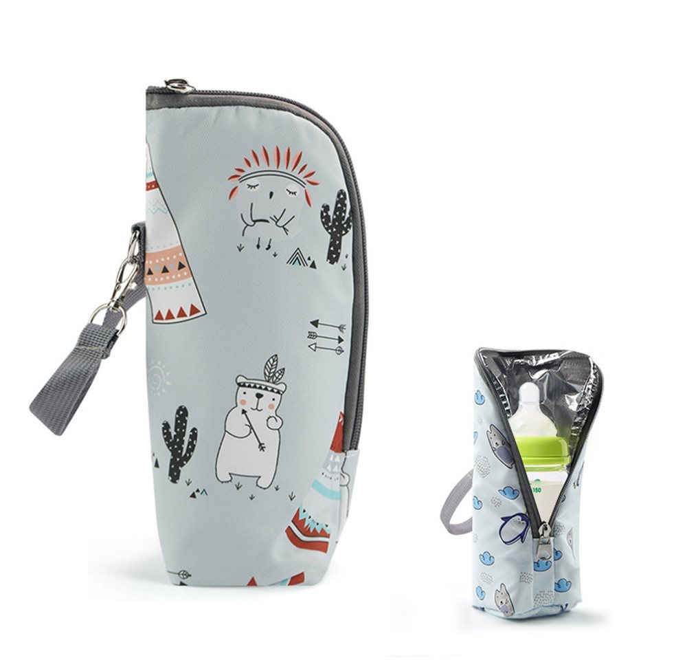 Coonoor Wickeltasche Baby Flaschen Isolierbeutel Tragbare Isoliertasche für Milchflaschen von Coonoor