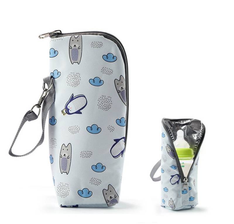 Coonoor Wickeltasche Baby Flaschen Isolierbeutel Tragbare Isoliertasche für Milchflaschen von Coonoor