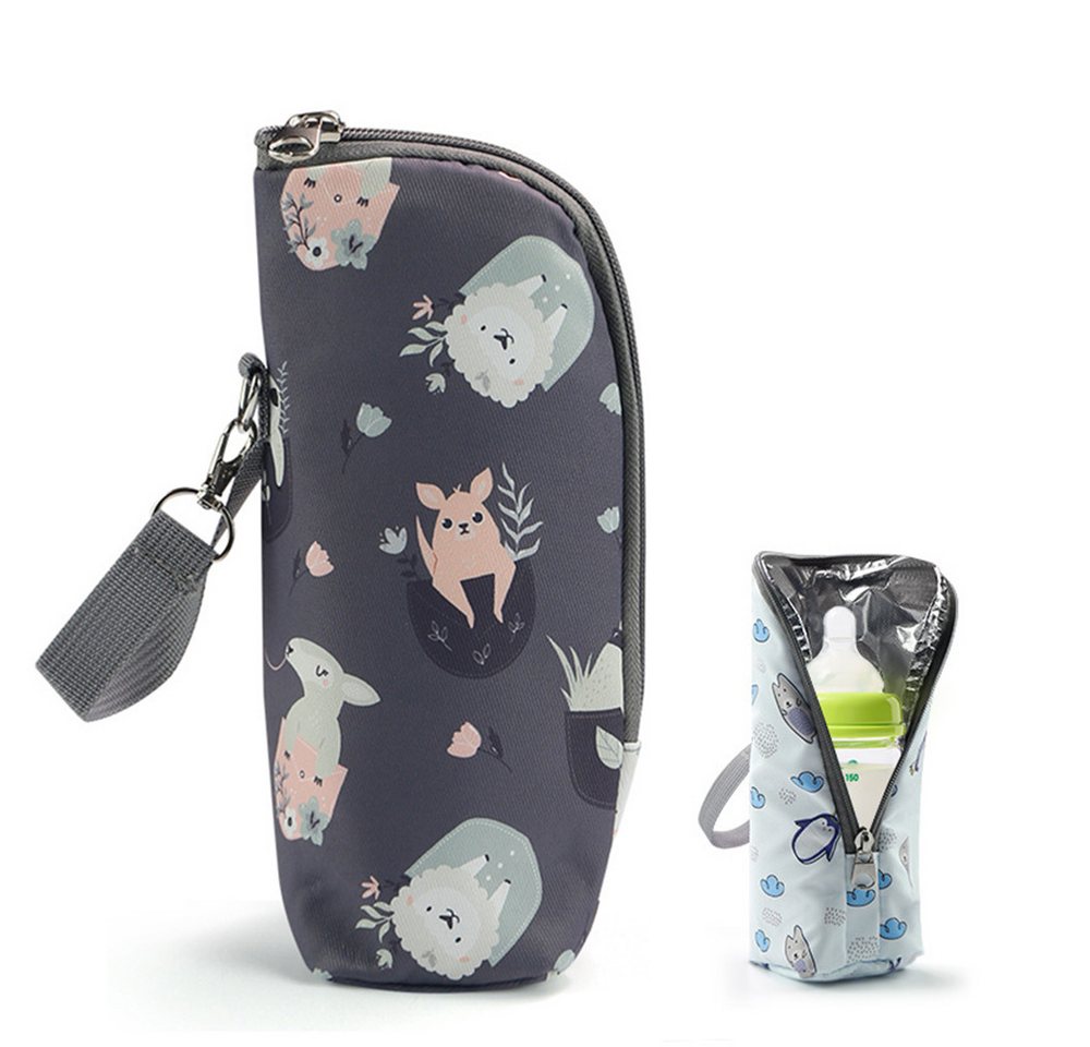 Coonoor Wickeltasche Baby Flaschen Isolierbeutel Tragbare Isoliertasche für Milchflaschen von Coonoor