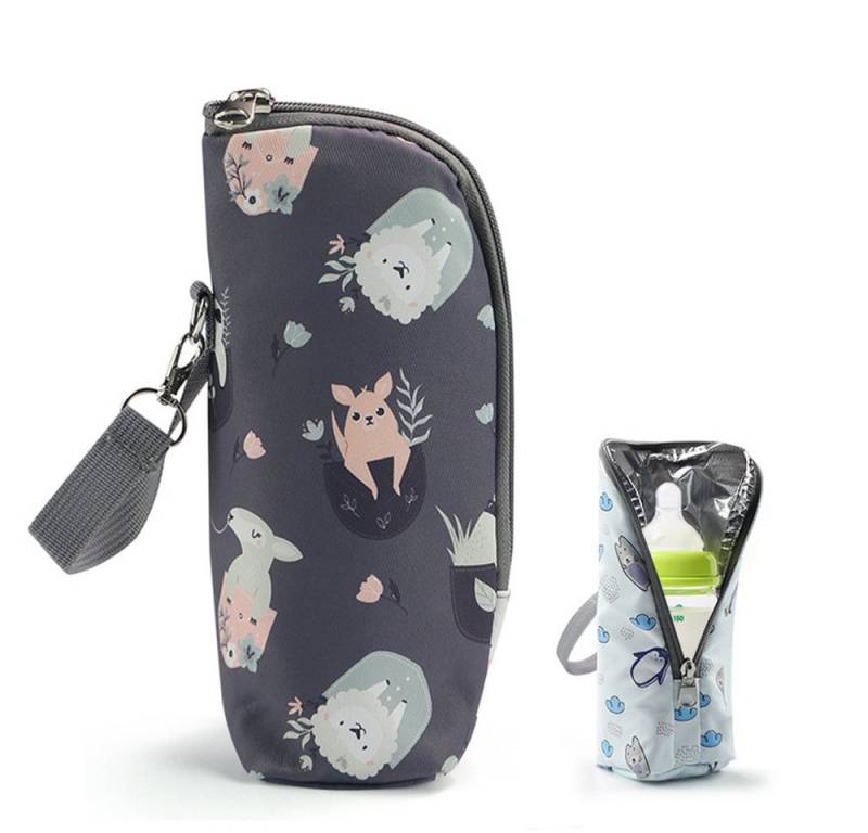 Coonoor Wickeltasche Baby Flaschen Isolierbeutel Tragbare Isoliertasche für Milchflaschen von Coonoor