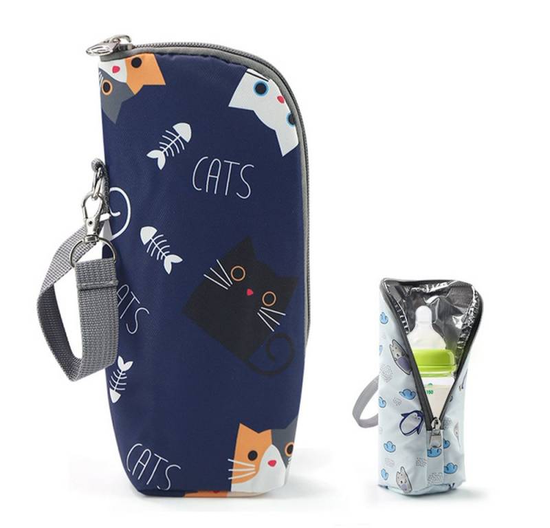 Coonoor Wickeltasche Baby Flaschen Isolierbeutel Tragbare Isoliertasche für Milchflaschen von Coonoor