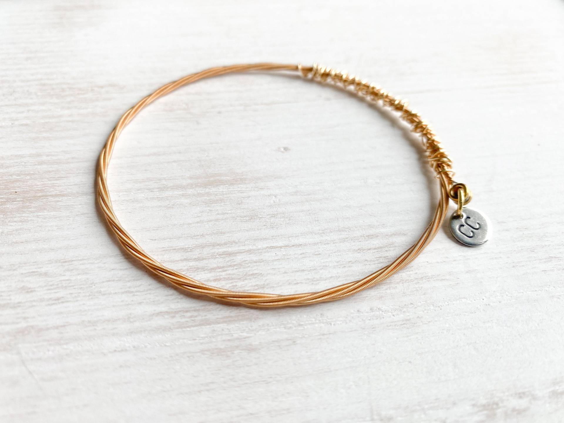 Handgemachte Gitarre String Armreif Musik-Liebhaber-Geschenk von CooperAndCoNash