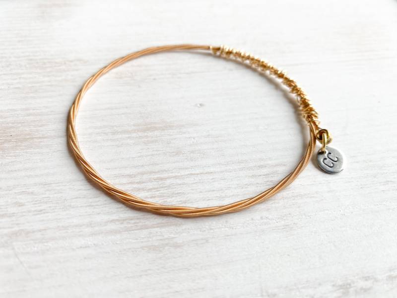 Handgemachte Gitarre String Armreif Musik-Liebhaber-Geschenk von CooperAndCoNash