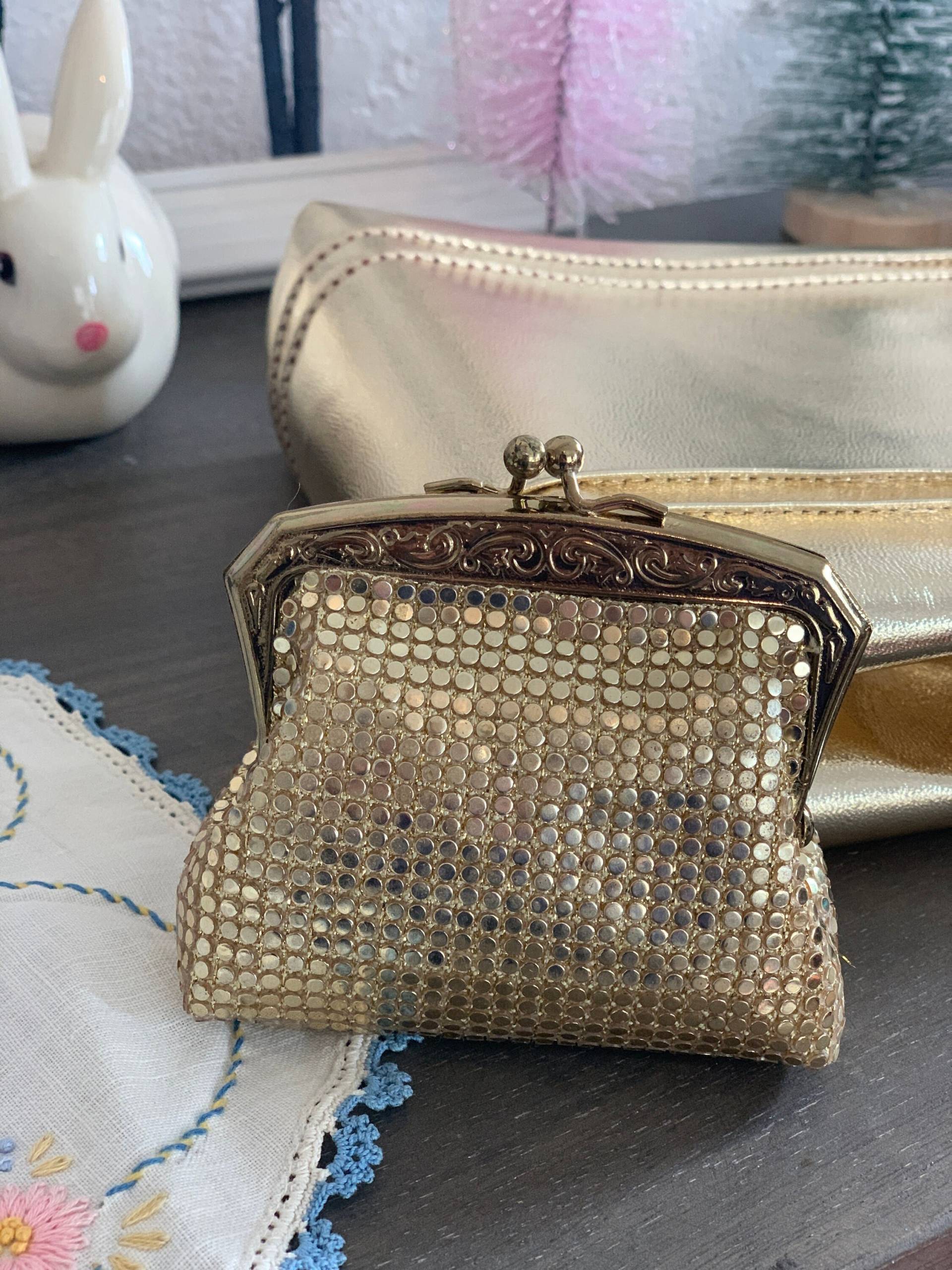 Mid Century Gold Mesh Geldbörse - Sas By Debbie John Wind Imports Made in Japan Mid Century Gold Mesh Geldbörse - Sas By Debbie John Wind Imports Made in Japan von RedbirdsCollectibles