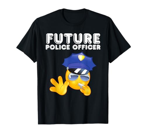 Funny Future Police Officer, Cop, Freund, Männer, Frauen, Kinder T-Shirt von Cop Policeman Future Police Officer Funny Friend