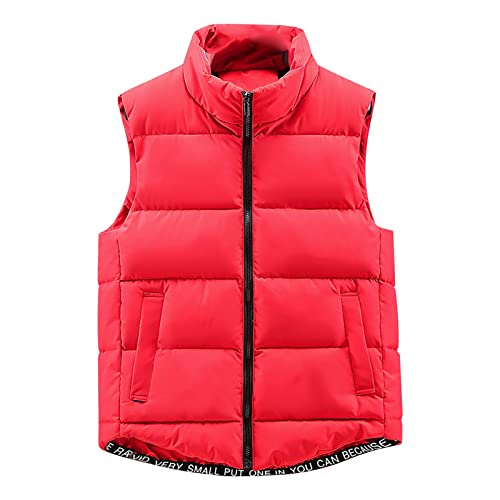 Copelsie Daunenweste Damen Lang Mit Kapuze, Daunenweste Winterjacke Daunenmantel Wintermantel Mantel Weste Mantel Steppweste Outdoor Winterjacke mit Taschen Daunen Damenjacke ärmellos Daunen von Copelsie