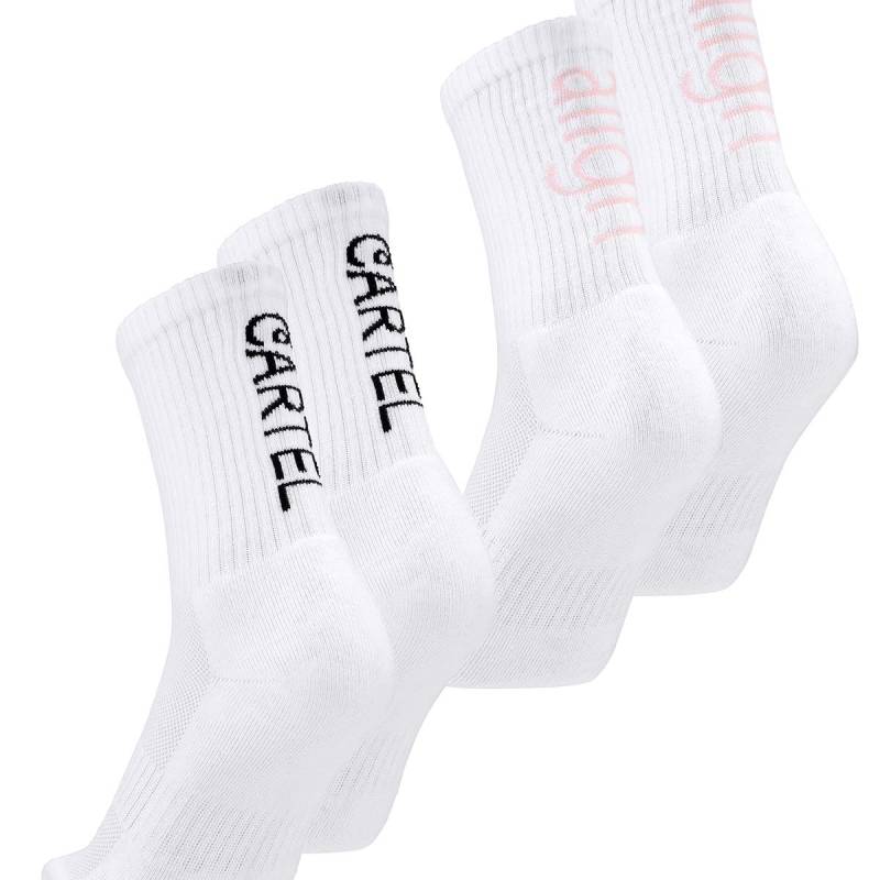 Copenhagen Cartel x Align by Blume 2-Pack Strümpfe, Weiß, Größe: Onesize, Damen von Copenhagen Cartel