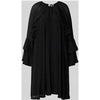 Copenhagen Muse Knielanges Kleid aus Viskose-Mix Modell 'NORMA' in Black, Größe S von Copenhagen Muse