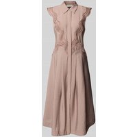 Copenhagen Muse Midikleid aus Viskose-Mix mit Lochspitze Modell 'COLE' in Altrosa, Größe M Copenhagen Muse Midikleid aus Viskose-Mix mit Lochspitze Modell 'COLE' in Altrosa, Größe M von Copenhagen Muse