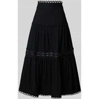 Copenhagen Muse Midirock aus Viskose-Mix Modell 'ASLEAH' in Black, Größe M von Copenhagen Muse
