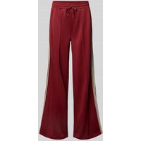 Copenhagen Muse Wide Leg Sweatpants mit Tunnelzug Modell 'ADA' in Dunkelrot, Größe S von Copenhagen Muse