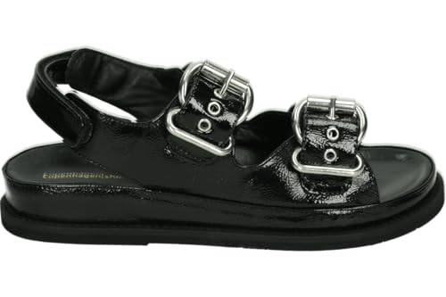 Copenhagen Shoes THE MAGICAL PATENT CS8405 - Flache SandalenDamen Sandalen - Farbe: Schwarz - Größe: 40, blacks, 40 EU von Copenhagen Shoes