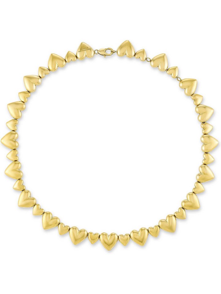 Copenhagen Studios Collier Copenhagen Studios Damen-Kette Edelstahl Herz von Copenhagen Studios