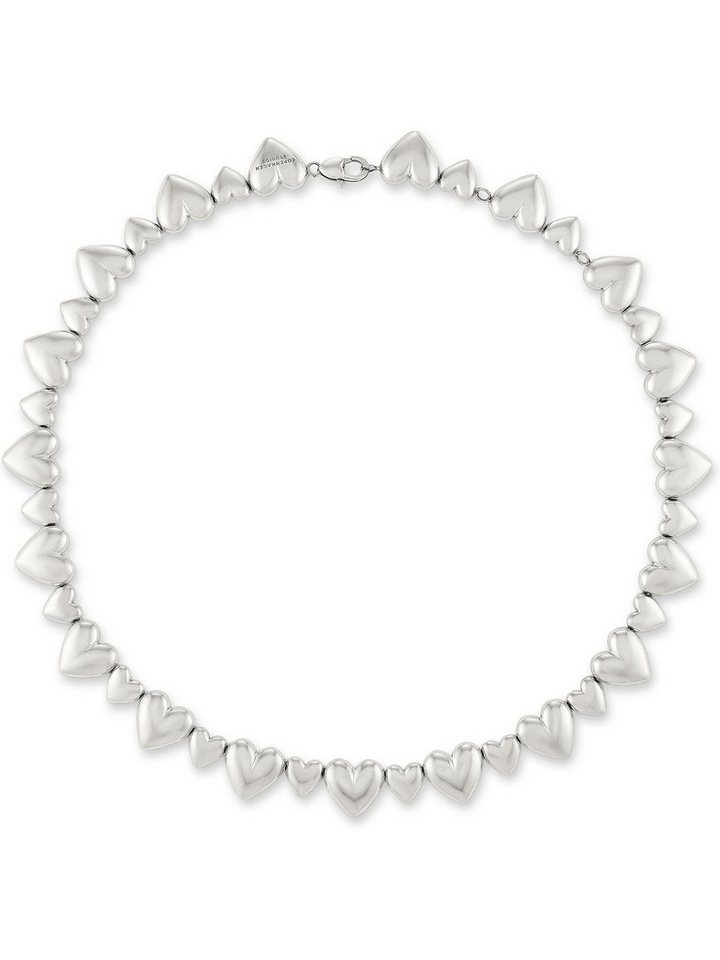 Copenhagen Studios Collier Copenhagen Studios Damen-Kette Edelstahl Herz von Copenhagen Studios
