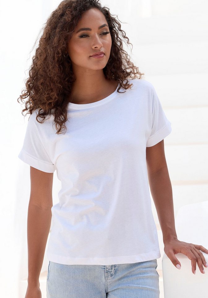 Copenhagen Studios T-Shirt mit dezentem Logoprint hinten aus softer Jersey-Qualität mit Bio-Baumwolle von Copenhagen Studios
