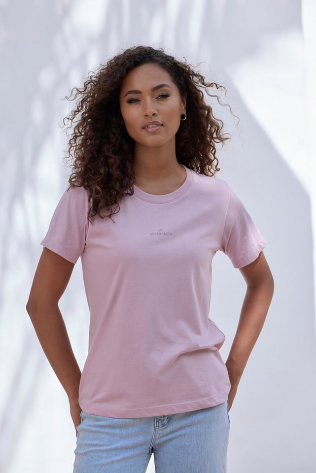 Copenhagen Studios T-Shirt mit dezentem Logoprint vorn aus softer Jersey-Qualität mit Bio-Baumwolle von Copenhagen Studios