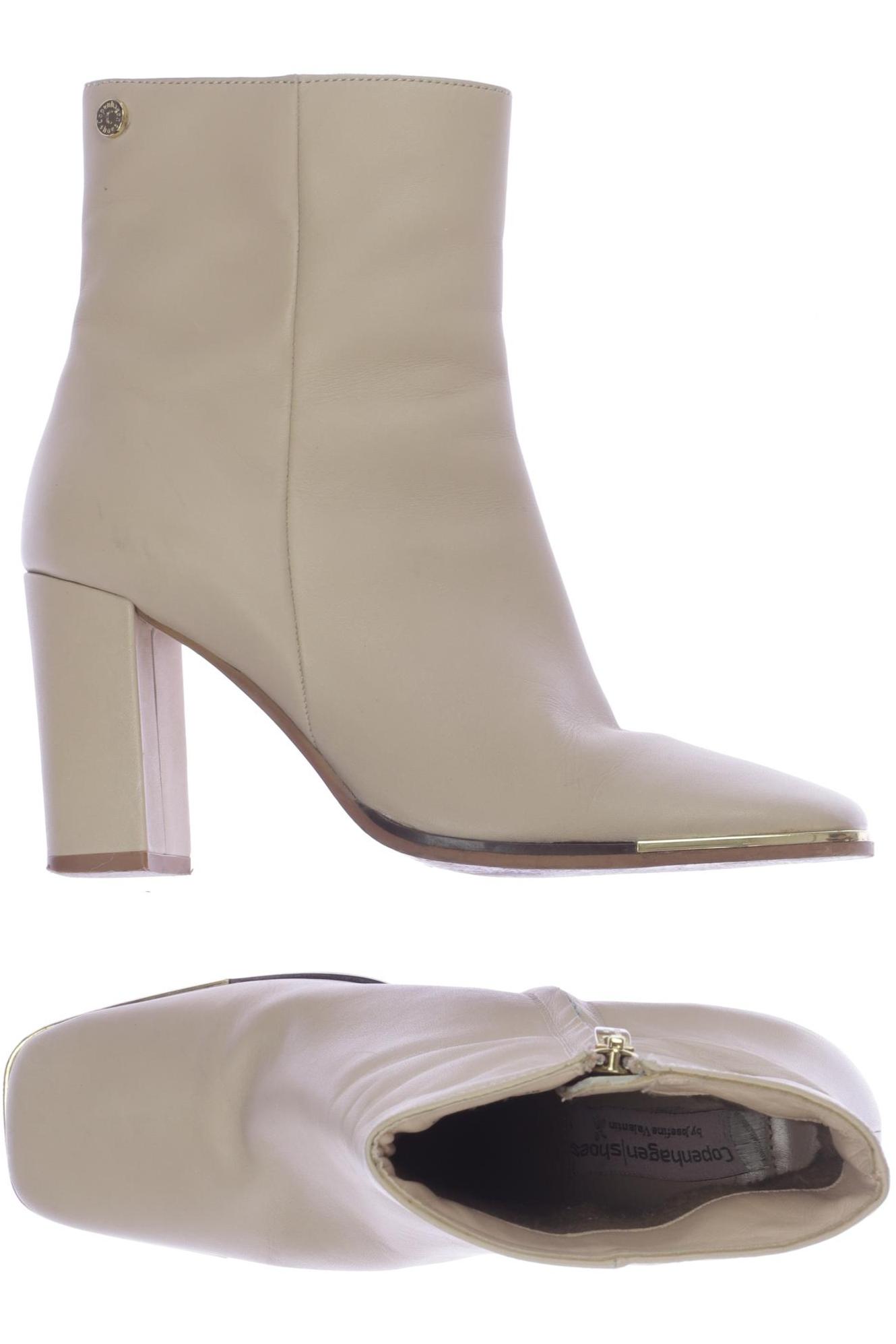 COPENHAGEN STUDIOS Damen Stiefelette, beige von COPENHAGEN STUDIOS