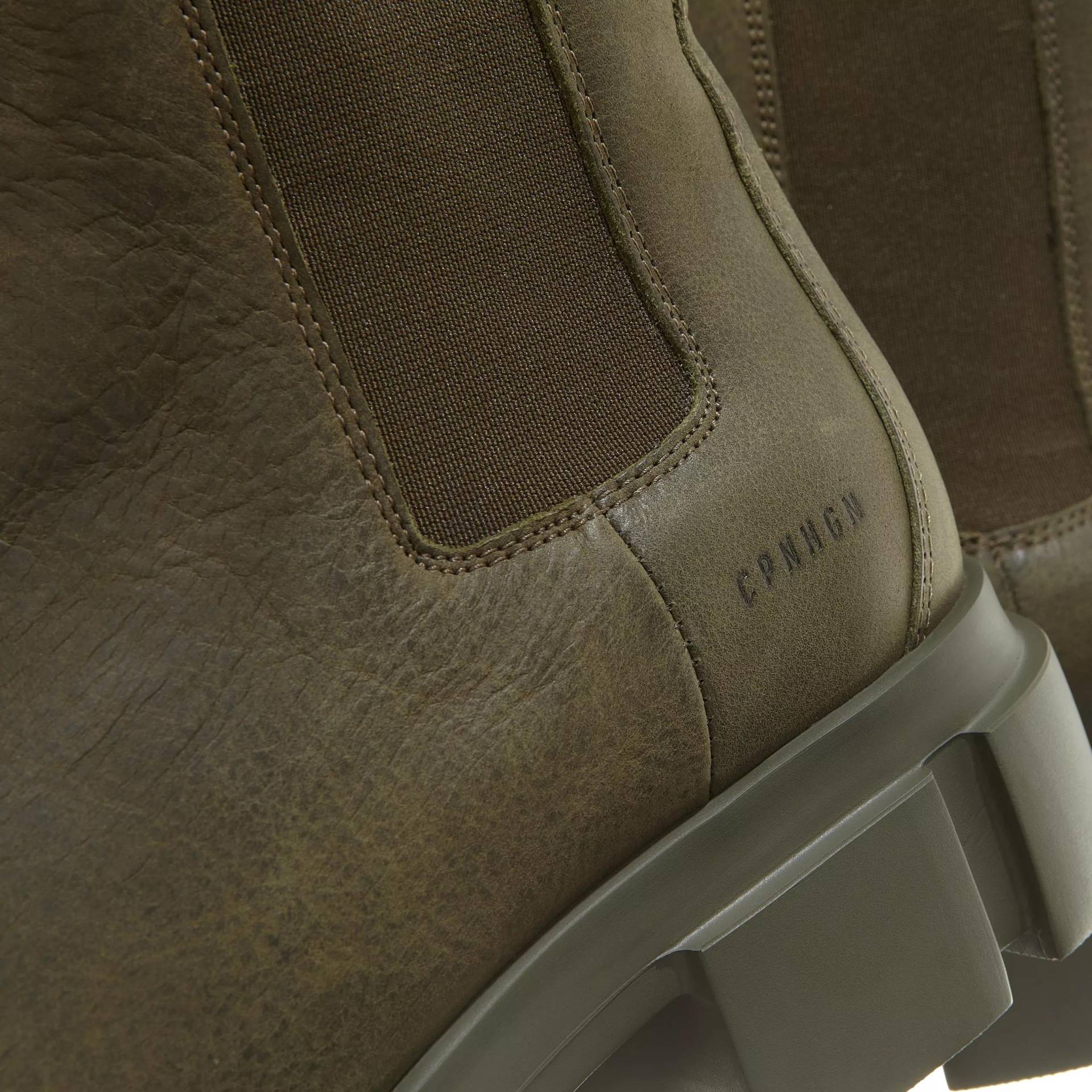 Copenhagen Boots & Stiefeletten - Green Nabuc Leather Boots - Gr. 36 (EU) - in Grün - für Damen von Copenhagen
