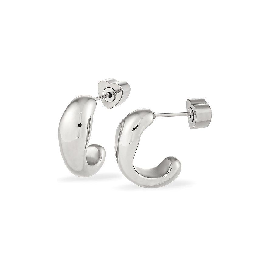 Copenhagen Studios Creolen Organics CPJ-0040-E-17 Edelstahl von Copenhagen Studios