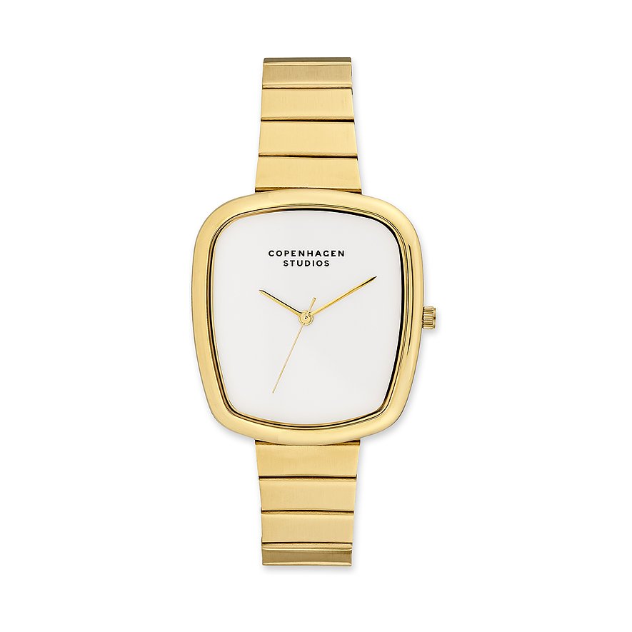 Copenhagen Studios Damenuhr Curved CPT-0002-MQ Edelstahl von Copenhagen Studios