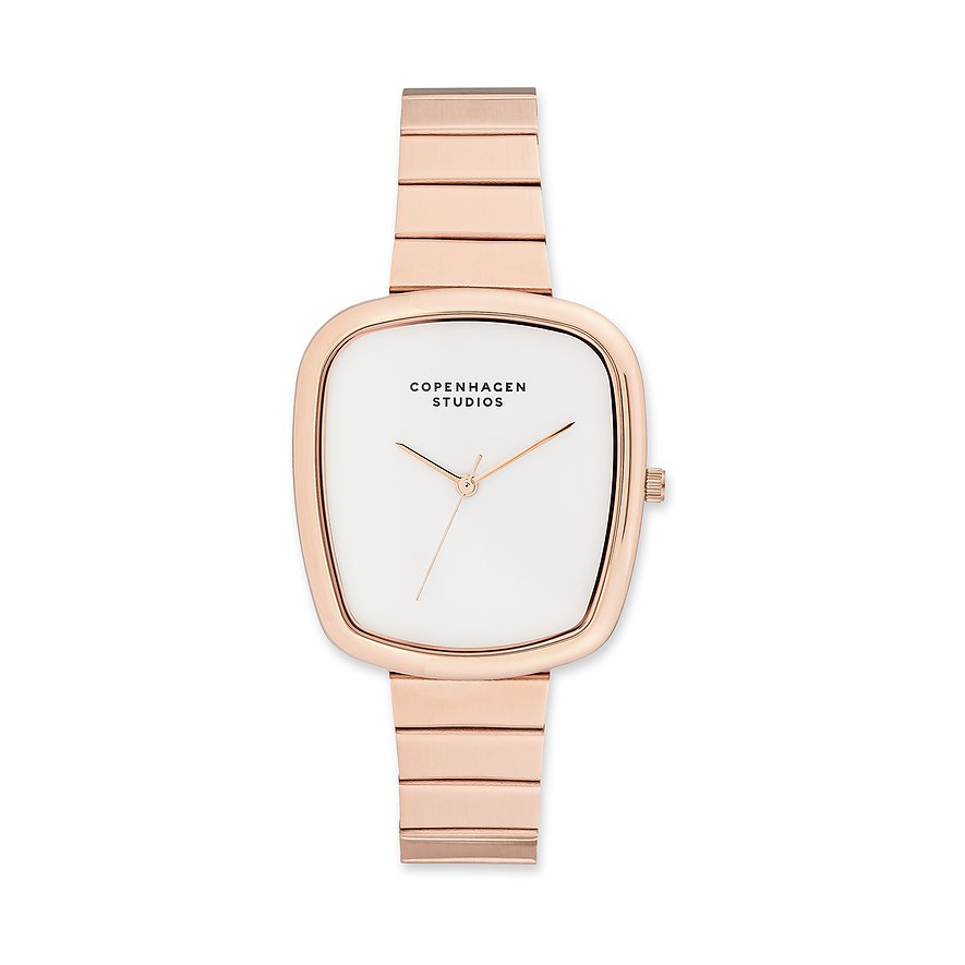 Copenhagen Studios Damenuhr Curved CPT-0003-MQ Edelstahl von Copenhagen Studios