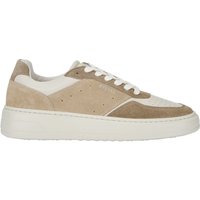 Copenhagen Teilperforierter Sneaker mit Plateausohle und Veloursleder-Overlays in 44 von Copenhagen