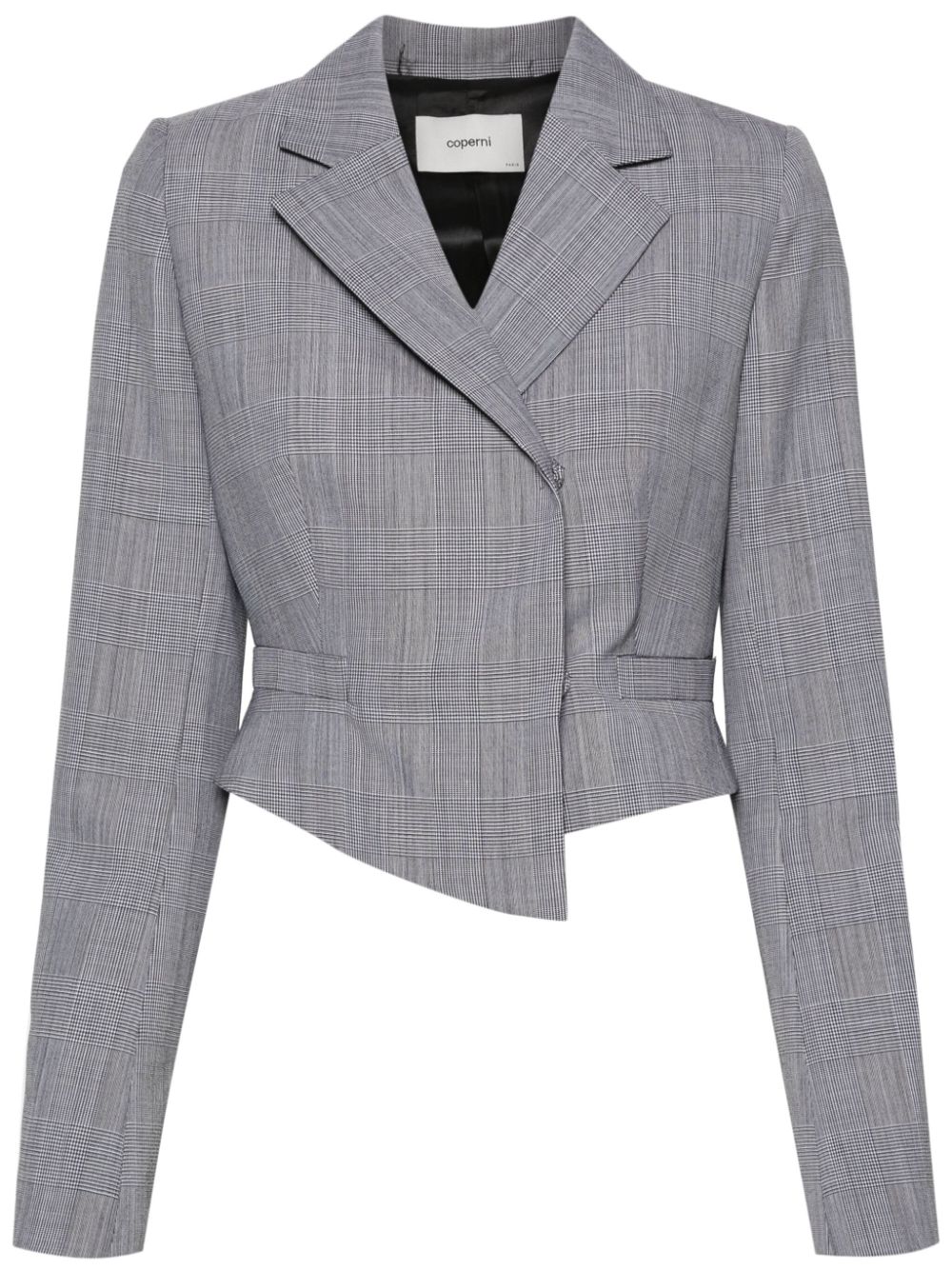 Coperni Doppelreihiger Cropped-Blazer - Schwarz von Coperni