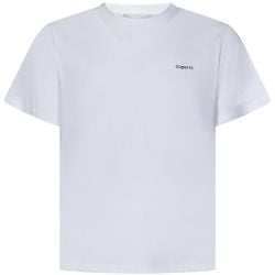 Coperni Herren T-shirt Aus Weißer Baumwolle Mit Logo von Coperni