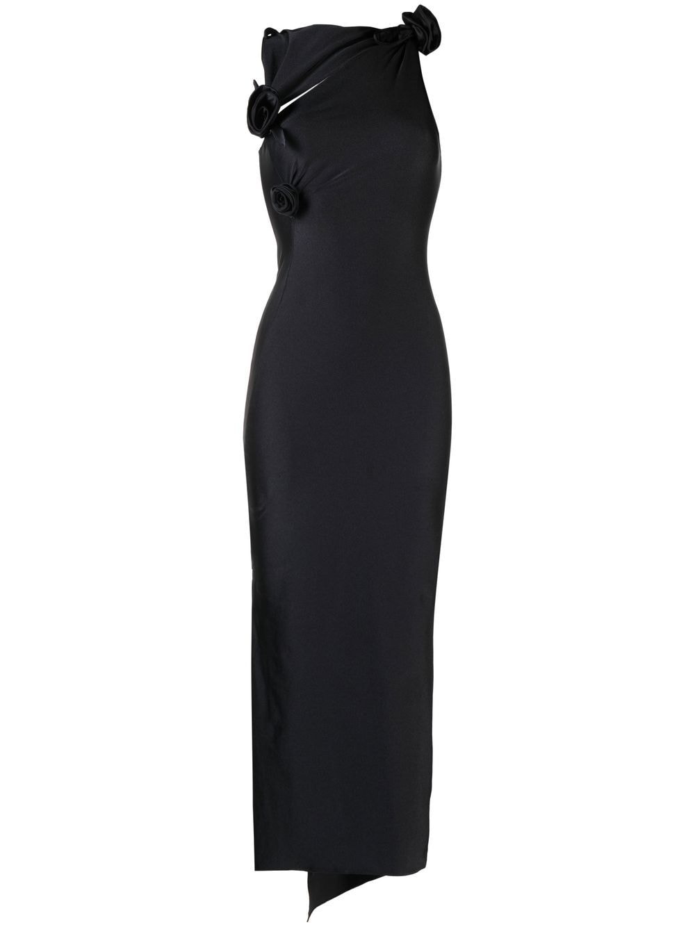 Coperni Maxikleid mit Cut-Outs - Schwarz von Coperni