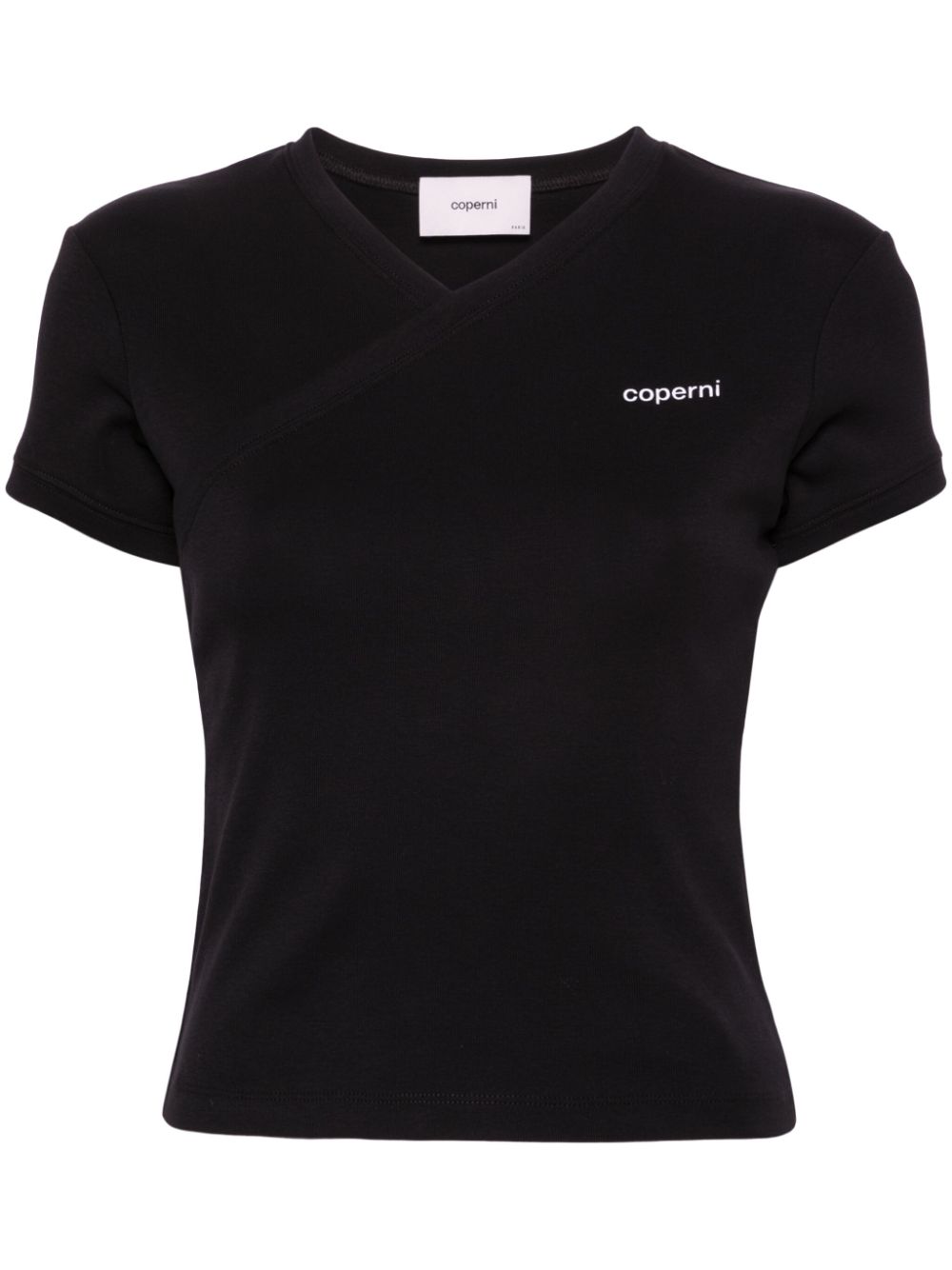 Coperni T-Shirt mit Logo-Print - Schwarz von Coperni