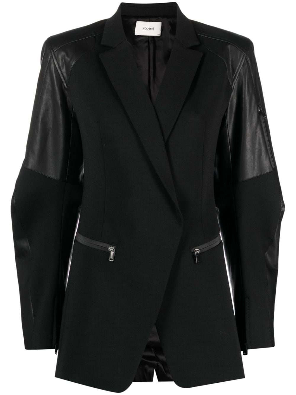 Coperni Klassische Bikerjacke - Schwarz von Coperni