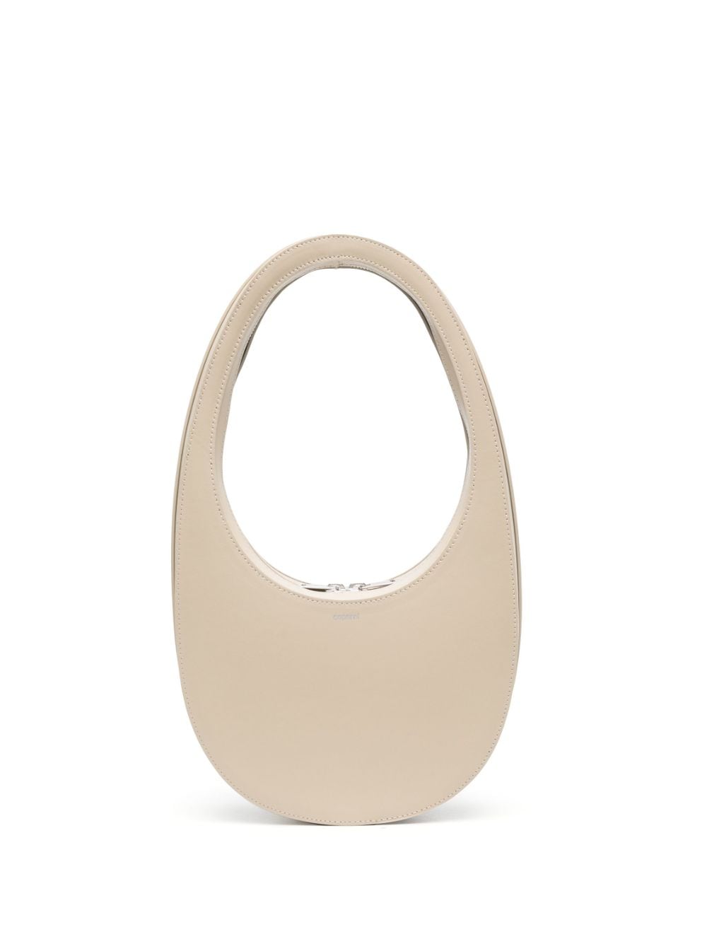 Coperni Abgerundete Schultertasche - Nude von Coperni