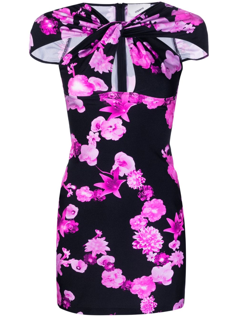 Coperni Kleid mit Blumen-Print - Rosa von Coperni