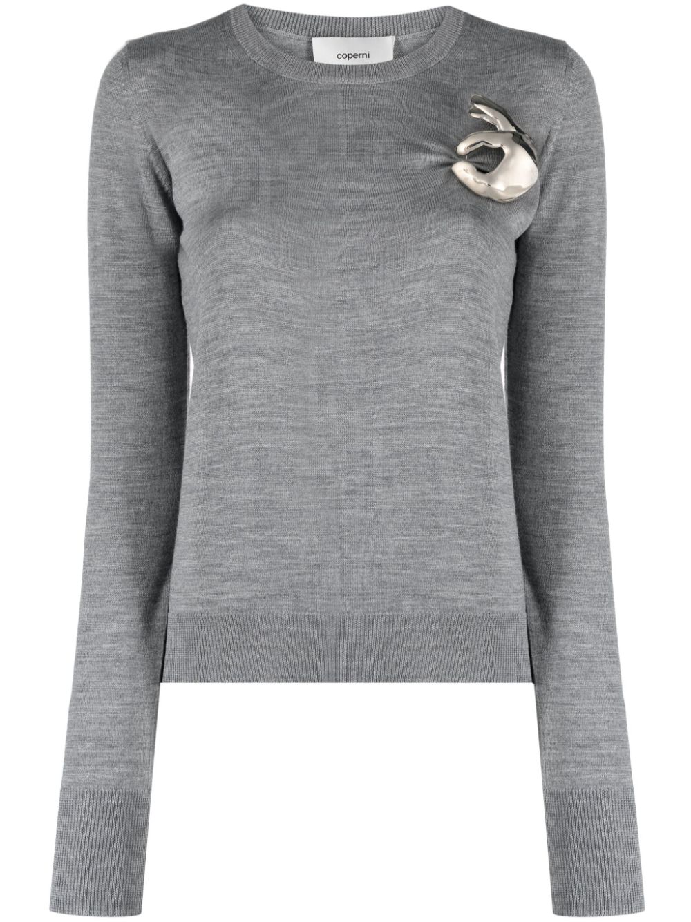 Coperni Pullover mit Logo - Grau von Coperni