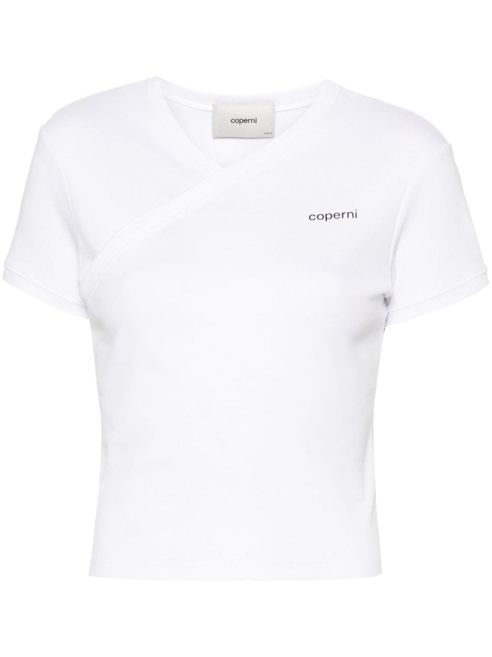 Coperni T-Shirt mit Logo-Print - Weiß von Coperni