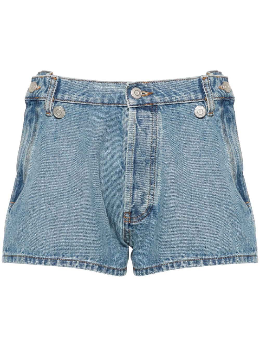 Coperni Halbhohe Jeans-Shorts - Blau von Coperni