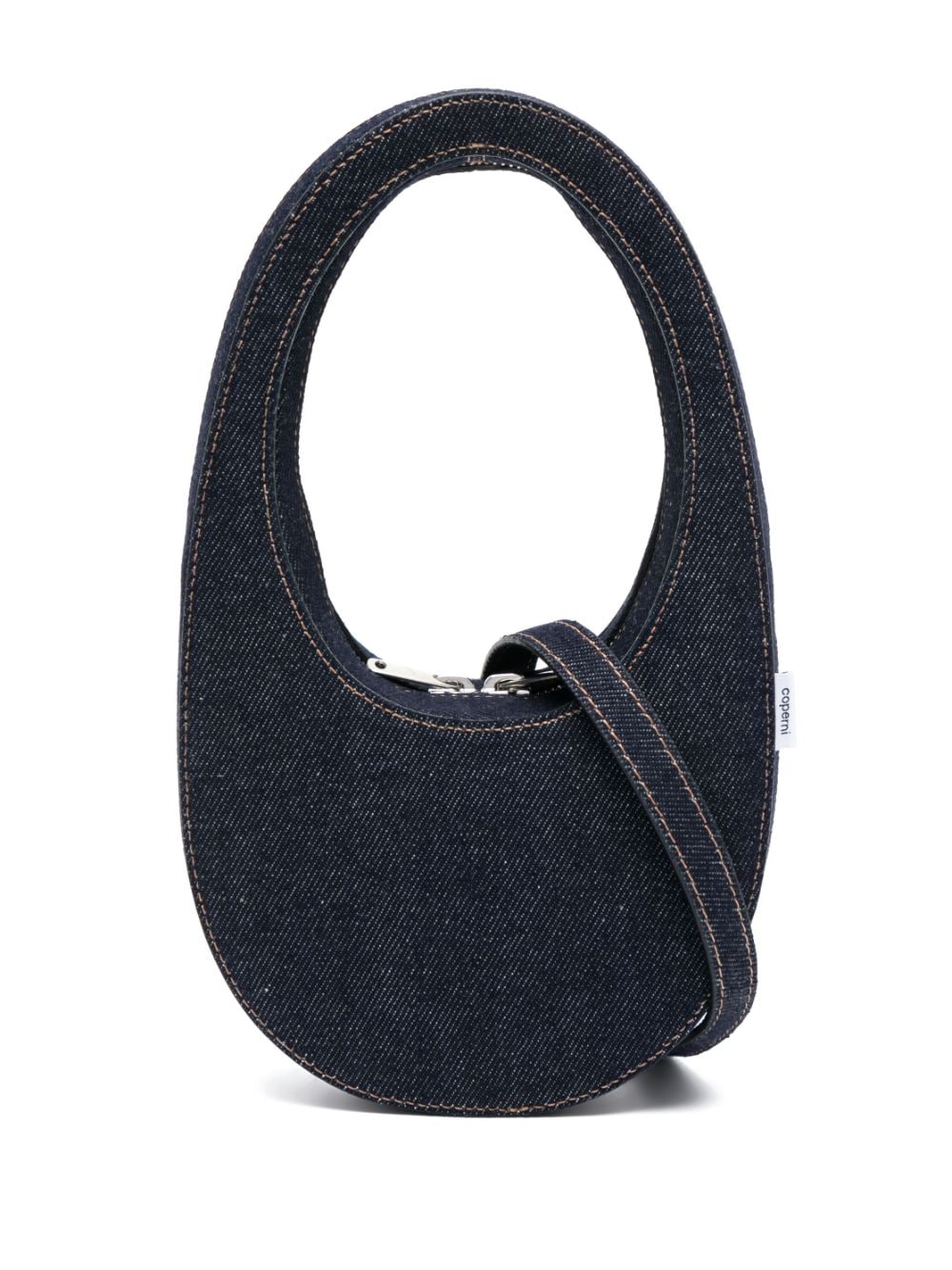 Coperni Mini Swipe Handtasche - Blau von Coperni