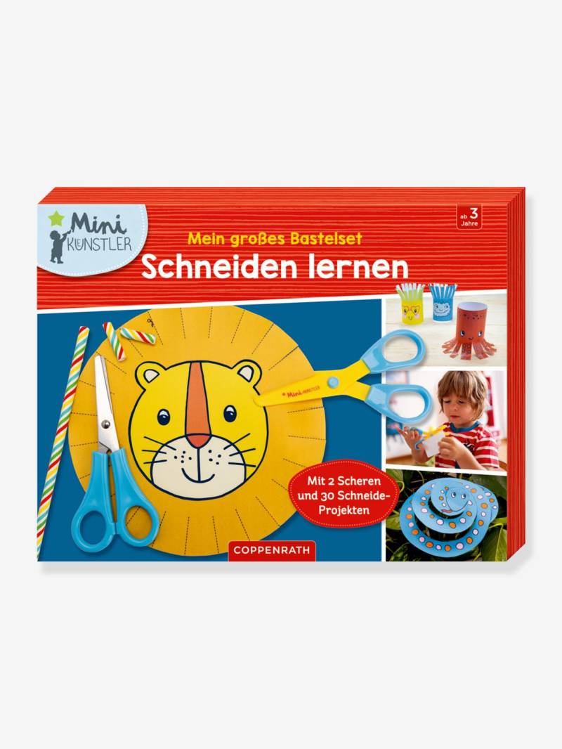 Mein großes Bastelset Schneiden lernen MINI-KÜNSTLER Kinder Coppenrath von Coppenrath Verlag