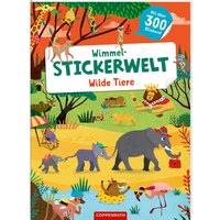 Coppenrath Wimmel-Stickerwelt: Wilde Tiere von Coppenrath